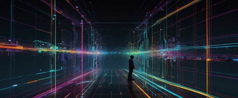 AI-powered personalized learning illustration