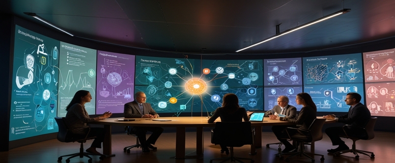 AI-powered personalized learning illustration